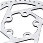 Yungeln Disque de frein 120 mm et 2 plaquettes de frein avec 5 trous pour accessoire trottinette électrique xiaomi m365 pro