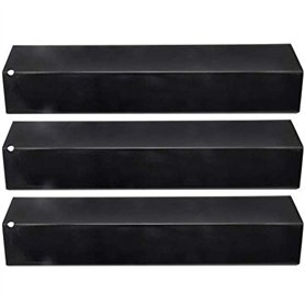 LOKHING 92311 (3-Pack) Barbecue à gaz Grill Heat Plaque Porcelaine Bouclier Acier Chaleur pour Char-Broil