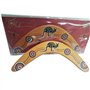 Boomerang en Bois en Forme de V Boomerang en Plein Air Volant Enfants Jouet Volant Bois pour Sports de Plein Air Boomerang pour 
