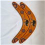 Boomerang en Bois en Forme de V Boomerang en Plein Air Volant Enfants Jouet Volant Bois pour Sports de Plein Air Boomerang pour 