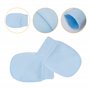 4 Paires de Bébé Gants Doux Ajustable Anti-Rayures Moufle Naissance pour Garçon Filles 0-6 Mois