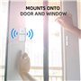 ANTELA Détecteurs pour Portes/Fenêtres sans Fil WiFi Ouverture, Smart Life APP Télécommande, Notifications, 2 PCS