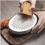 Râpe à fromage avec récipient, râpe pour cuisine avec couvercle 2 tailles, broyeur à fromage, hachoir à légumes, râpe à gingembr