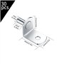 5mm L Forme Support Équerre pour Meuble Armoire Placard Bibliothèque
