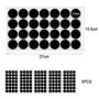 Houdao 140 pièces Etiquette Epices Etiquette Autocollantes Bocaux Imperméables Réutilisables 3,5 cm Ronde étiquettes Ardoise pou