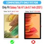 Verre Trempé pour Samsung Galaxy Tab A7 Lite 8.7" 2021 SM-T220/SM-T225 Protection Écran Glass