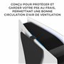 HumanCentric Support mural compatible avec Fat PS5 Original, support métallique pour Fat PS5, support pour versions numériques e