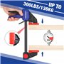 WORKPRO Jeu de Serre-joints Rapide 2 Pièces en Acier et Nylon Renforcé pour une Fixation Précise, Largeur de Serrage 305 mm, For
