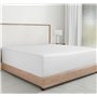 Drap-housse de luxe en satin de coton mako - 400 fils/cm² - Drap-housse de qualité hôtelière avec bonnets profonds et étiquettes