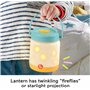 Fisher-Price Veilleuse Ourson/Lucioles 3en1, Boîte à Musique Lumineuse avec Peluche Transportable pour Bébé/Tout-petit, Dès la N
