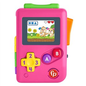 Fisher-Price Laugh & Learn Lil' Gamer - Pink Edition ~ Educational Activity Toy for Babies and Toddlers Inspired by Nintendo
