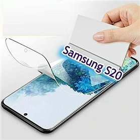 Gorilla Lot de 2 films de protection d'écran pour Samsung Galaxy S20 3D Nano-Tech Film transparent 100 % capteur d'empreintes di