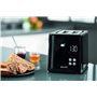 Toaster Smart'n Light Krups KH641810 | Grille à deux tranches | Affichage numérique | 7 niveaux de brunissage | Ramasse-miettes 