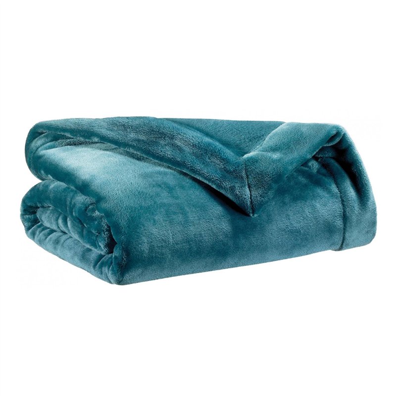 Winkler Vivaraise - Plaid Tender – 150x200 cm – Couverture d'appoint Chaude, jeté de canapé Doux – Microfibre Douce – Toucher Velours