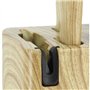 Bloc de couteaux 6 pieces - MENASTYL - 5041060 - Lame céramique - En polypropylene - Céladon