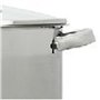 Marmite avec couvercle - MENASTYL - 4615455 - En acier inoxydable - 9 litres - Tous feux dont induction