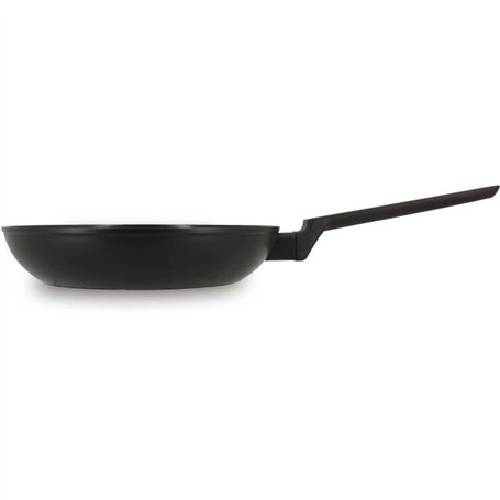 Poele - MENASTYL - 6020636 - En aluminium forgé - 24 cm - Noir - Tous feux dont induction
