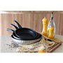 Poele - MENASTYL - 6020246 - En acier inoxydable - 24 cm - Tous feux dont induction