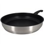 Poele - MENASTYL - 6020247 - En acier inoxydable - 28 cm - Tous feux dont induction