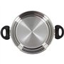 Faitout - MENASTYL - 6020256 - En acier inoxydable - 24 cm - Tous feux dont induction