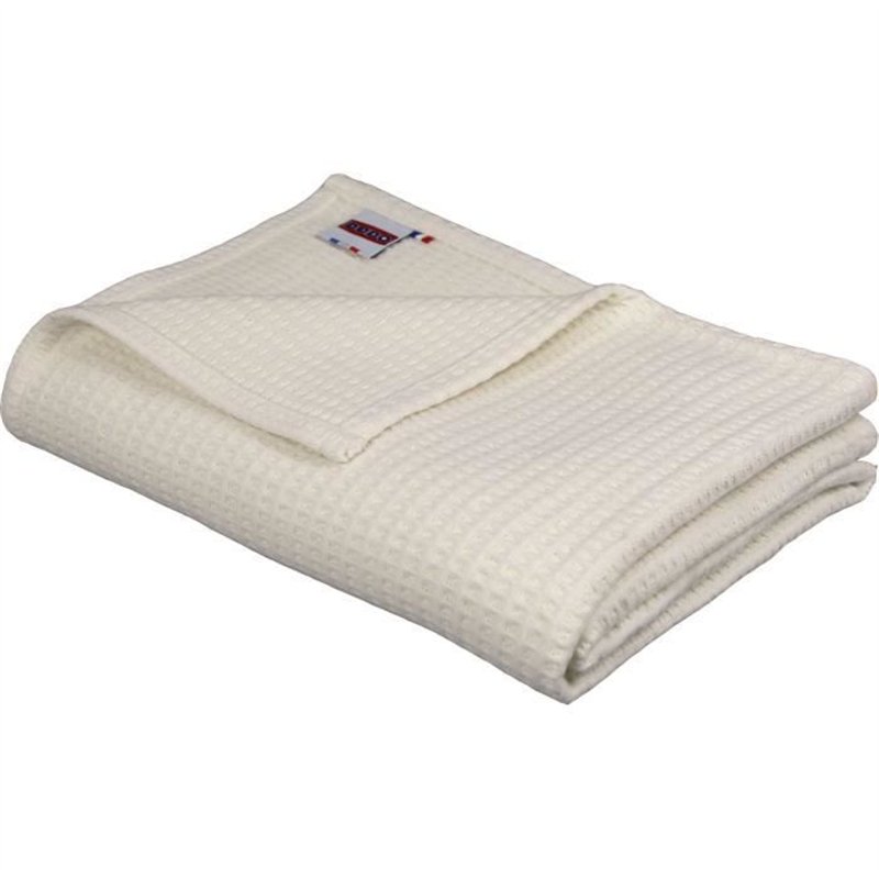 Plaid - DODO - Coton caresse - Nature