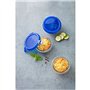 Boîte ronde avec couvercle - PYREX - 1451032 - 11 cm-200 ml - Cook & Go - Base en verre borosilicate