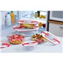 Boîte rectangulaire avec couvercle - PYREX - 1451025 - 28 x 20 cm - 2,5 L - Cook & Heat - Base en verre borosilicate