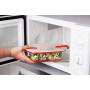 Boîte rectangulaire avec couvercle - PYREX - 1451025 - 28 x 20 cm - 2,5 L - Cook & Heat - Base en verre borosilicate