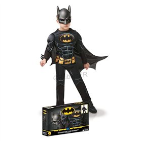 Rubies - Panoplie Batman déguisement Luxe Noir - DC Comics