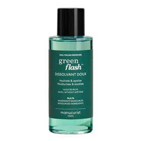 Manucurist Dissolvant Doux : Dissolvant Vernis Green Flash & Vernis à Ongles Green