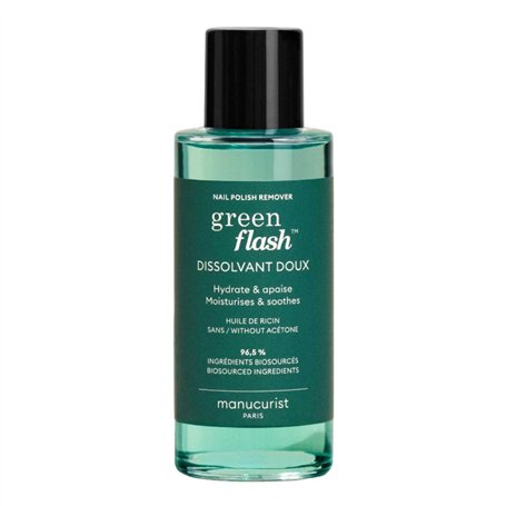 Manucurist Dissolvant Doux : Dissolvant Vernis Green Flash & Vernis à Ongles Green