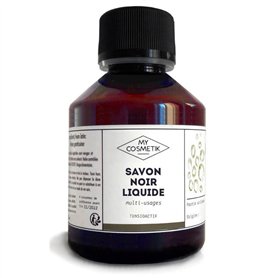 MY COSMETIK - Savon noir liquide - Nettoyant naturel et écologique