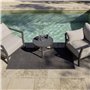 Dalle grise gazon synthétique 30 x 30 cm lot de 6