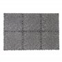 Dalle grise gazon synthétique 30 x 30 cm lot de 6