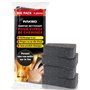 RAKSO Nettoyeur de four de cheminée - 4 nettoyeurs de vitres de cheminée, 2x2 pcs. - Nettoyeur de vitres de cheminée, Nettoyeur 