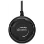 Speedlink GRAVITY CARBON RGB - 2.1 Système de Haut-Parleurs 2.1 avec Subwoofer, Bluetooth et jack 3,5mm AUX, 120 W, RGB Enceinte