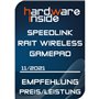 Speedlink RAIT Wireless Manette de jeu sans fil - Manette PC sans fil Gamer, Gamepad Gaming Controller avec vibration, sans câbl