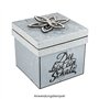 Ideen mit Herz Lot de 5 boîtes cadeaux avec couvercles, 5 tailles différentes, en carton solide, idéal pour les anniversaires et
