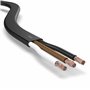 Auprotec Câble de véhicule 5 m - 3 x 0,75 mm² - Câble plat 3 fils - Câble électrique FLRYY - Pour remorque de voiture