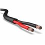 Auprotec Câble de véhicule 10 m - 2 x 2,5 mm² - Câble rond 2 fils - Câble électrique FLRYY - Pour remorque de voiture