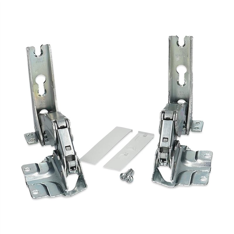 2x Charnières de porte réfrigérateur compatibles avec Bosch Balay Gaggenau Miele Neff Siemens De Dietrich 00481147 481147