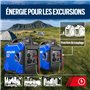 DENQBAR Groupe électrogène Inverter 2000 W Générateur portable insonorisé, DQ-2000 - Pour le camping, l'extérieur, le chantier, 
