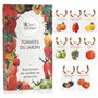 Kit de graines de tomates: lot de 8 variétés de semences de tomate pour le jardin et le potager intérieur - Variétés aromatiques