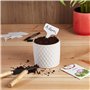 Étiquettes à piquer : Premium Plant Plug en plastique avec 120x étiquettes à piquer et stylo - Jolies étiquettes à piquer résist