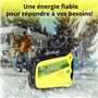 Groupe électrogène onduleur KSB 22i S puissance maximale 2000 W, double conversion d'électricité, moteur EURO V, 2x16A (230V), m