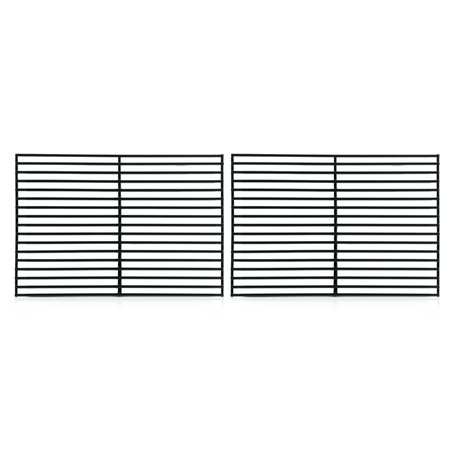 BBQ-Toro Lot de 2 grilles de barbecue en métal - 45 x 30