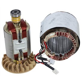 Bobine et ancrage pour groupe électrogène 7 CV monophasé Stator Rotor