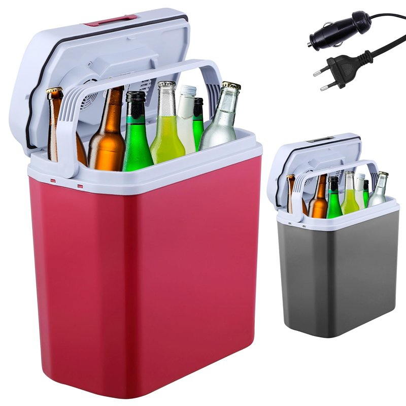 Arebos 20 L Boîte réfrigérante | Boîte chauffante thermoélectrique | Glaciere Allume Cigare | Glaciere électrique | sur Secteur 
