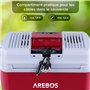 Arebos 20 L Boîte réfrigérante | Boîte chauffante thermoélectrique | Glaciere Allume Cigare | Glaciere électrique | sur Secteur 