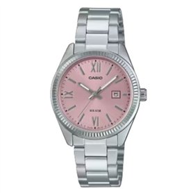 Montre Femme Casio LADY DATE - PINK Argenté (Ø 30 mm)